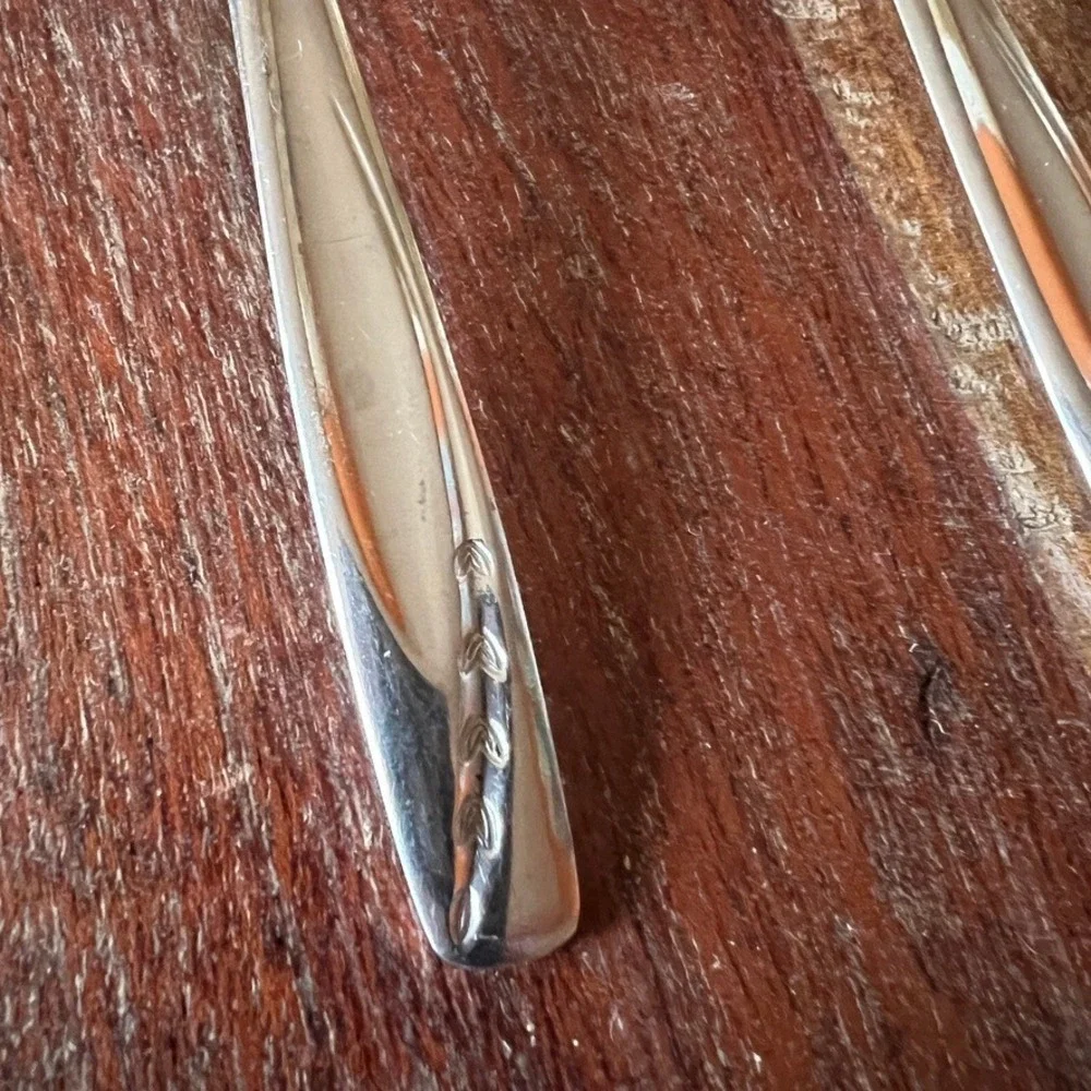 Rogers International Iced Tea Spoons - Set of 5 - Stainless‎ Steel - MCM